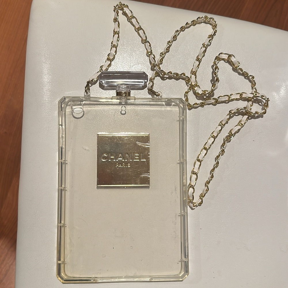 Chanel Gold Perfume Bottle iPad mini Case